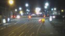 Křižovatka ulic Komenského a Velké Novosady