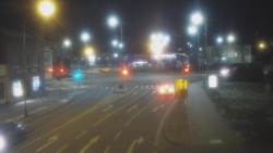 Křižovatka ulic Komenského a Velké Novosady