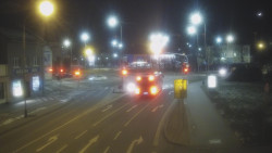 Křižovatka ulic Komenského a Velké Novosady