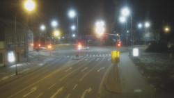 Křižovatka ulic Komenského a Velké Novosady