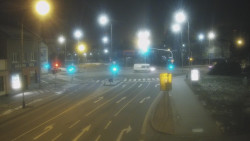 Křižovatka ulic Komenského a Velké Novosady