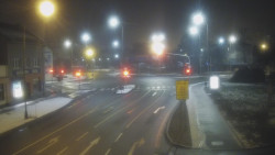 Křižovatka ulic Komenského a Velké Novosady