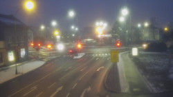 Křižovatka ulic Komenského a Velké Novosady