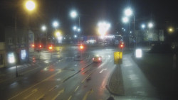 Křižovatka ulic Komenského a Velké Novosady