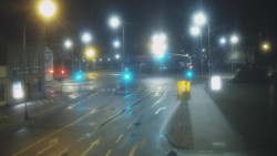 Křižovatka ulic Komenského a Velké Novosady