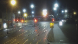 Křižovatka ulic Komenského a Velké Novosady