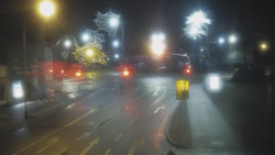 Křižovatka ulic Komenského a Velké Novosady