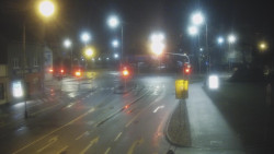 Křižovatka ulic Komenského a Velké Novosady