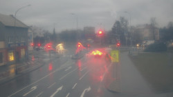 Křižovatka ulic Komenského a Velké Novosady