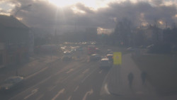 Křižovatka ulic Komenského a Velké Novosady