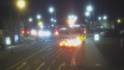 Křižovatka ulic Komenského a Velké Novosady