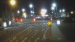 Křižovatka ulic Komenského a Velké Novosady