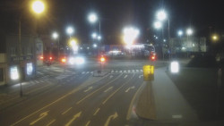 Křižovatka ulic Komenského a Velké Novosady