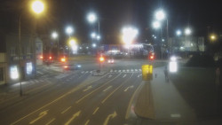 Křižovatka ulic Komenského a Velké Novosady