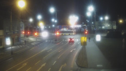 Křižovatka ulic Komenského a Velké Novosady