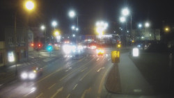 Křižovatka ulic Komenského a Velké Novosady