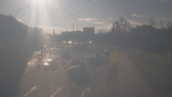 Křižovatka ulic Komenského a Velké Novosady