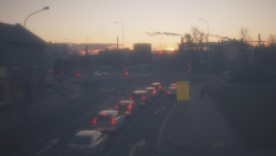 Křižovatka ulic Komenského a Velké Novosady