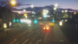 Křižovatka ulic Komenského a Velké Novosady