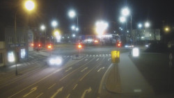 Křižovatka ulic Komenského a Velké Novosady