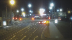 Křižovatka ulic Komenského a Velké Novosady