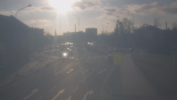 Křižovatka ulic Komenského a Velké Novosady