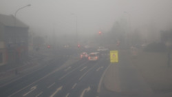 Křižovatka ulic Komenského a Velké Novosady