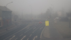 Křižovatka ulic Komenského a Velké Novosady