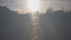 Křižovatka ulic Komenského a Velké Novosady