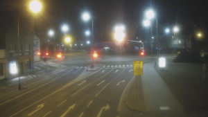 Město Přerov - Křižovatka ulic Komenského a Velké Novosady - 27.2.2026 v 04:32 Město Přerov - Křižovatka ulic Komenského a Velké Novosady - 27.2.2026 v 04:32