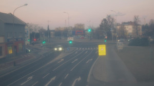 Město Přerov - Křižovatka ulic Komenského a Velké Novosady - 27.2.2026 v 06:32 Město Přerov - Křižovatka ulic Komenského a Velké Novosady - 27.2.2026 v 06:32