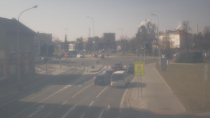 Město Přerov - Křižovatka ulic Komenského a Velké Novosady - 27.2.2026 v 11:45 Město Přerov - Křižovatka ulic Komenského a Velké Novosady - 27.2.2026 v 11:45