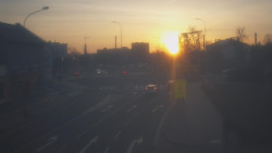 Křižovatka ulic Komenského a Velké Novosady