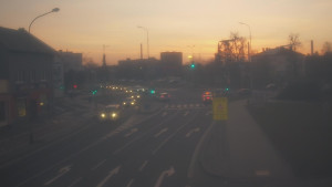 Město Přerov - Křižovatka ulic Komenského a Velké Novosady - 27.2.2026 v 17:32 Město Přerov - Křižovatka ulic Komenského a Velké Novosady - 27.2.2026 v 17:32