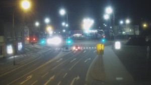 Město Přerov - Křižovatka ulic Komenského a Velké Novosady - 27.2.2026 v 20:32 Město Přerov - Křižovatka ulic Komenského a Velké Novosady - 27.2.2026 v 20:32