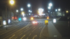 Město Přerov - Křižovatka ulic Komenského a Velké Novosady - 27.2.2026 v 22:02 Město Přerov - Křižovatka ulic Komenského a Velké Novosady - 27.2.2026 v 22:02