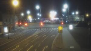 Město Přerov - Křižovatka ulic Komenského a Velké Novosady - 27.2.2026 v 22:15 Město Přerov - Křižovatka ulic Komenského a Velké Novosady - 27.2.2026 v 22:15