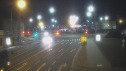 Křižovatka ulic Komenského a Velké Novosady