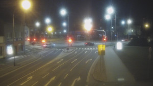 Město Přerov - Křižovatka ulic Komenského a Velké Novosady - 27.2.2026 v 23:02 Město Přerov - Křižovatka ulic Komenského a Velké Novosady - 27.2.2026 v 23:02