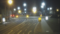 Křižovatka ulic Komenského a Velké Novosady