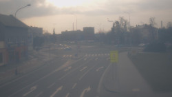 Křižovatka ulic Komenského a Velké Novosady