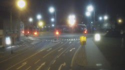 Křižovatka ulic Komenského a Velké Novosady