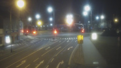 Křižovatka ulic Komenského a Velké Novosady