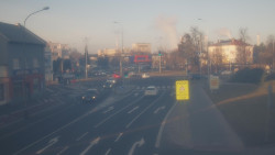 Křižovatka ulic Komenského a Velké Novosady