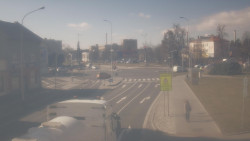 Křižovatka ulic Komenského a Velké Novosady