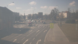 Křižovatka ulic Komenského a Velké Novosady