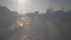 Křižovatka ulic Komenského a Velké Novosady