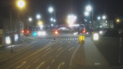 Křižovatka ulic Komenského a Velké Novosady