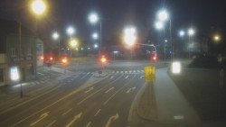 Křižovatka ulic Komenského a Velké Novosady