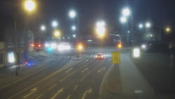 Křižovatka ulic Komenského a Velké Novosady